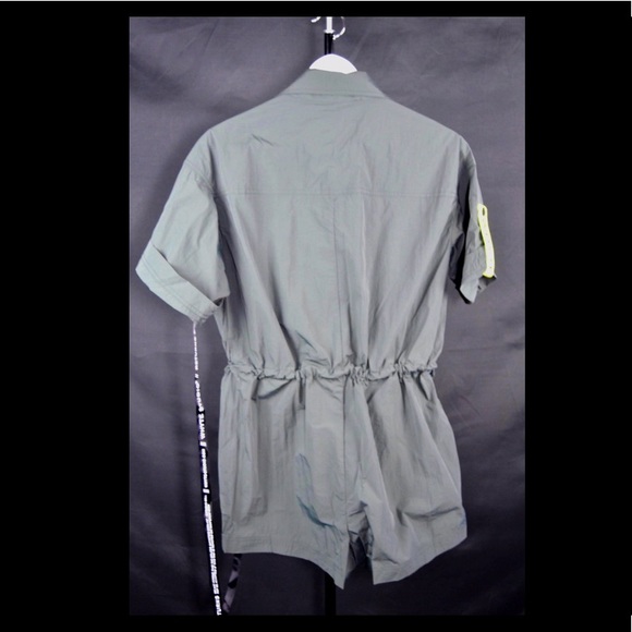 Dark Green Romper - Picture 2 of 2